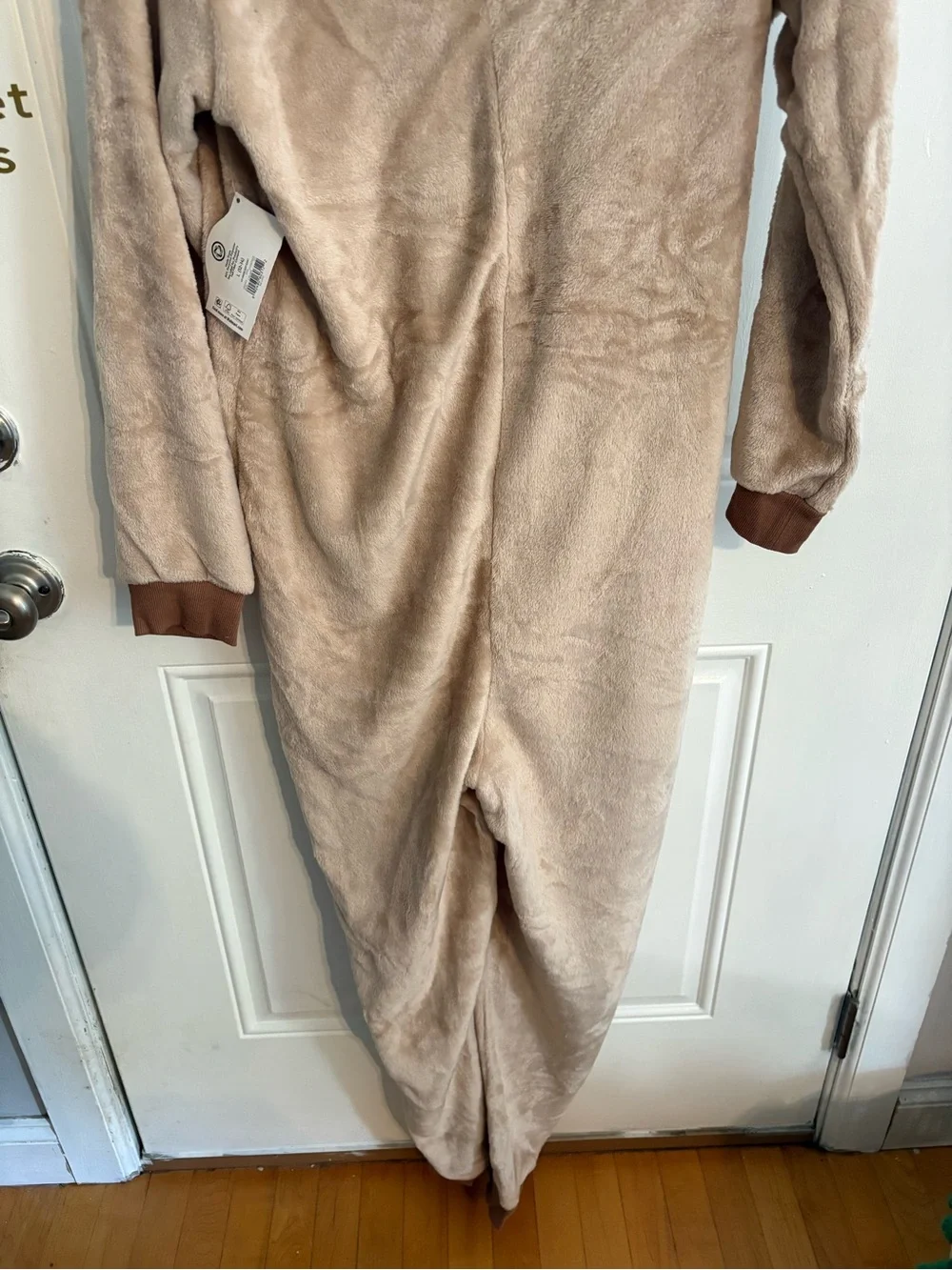 Kids Plush Goat Costume with Sunglasses Hood onesie
